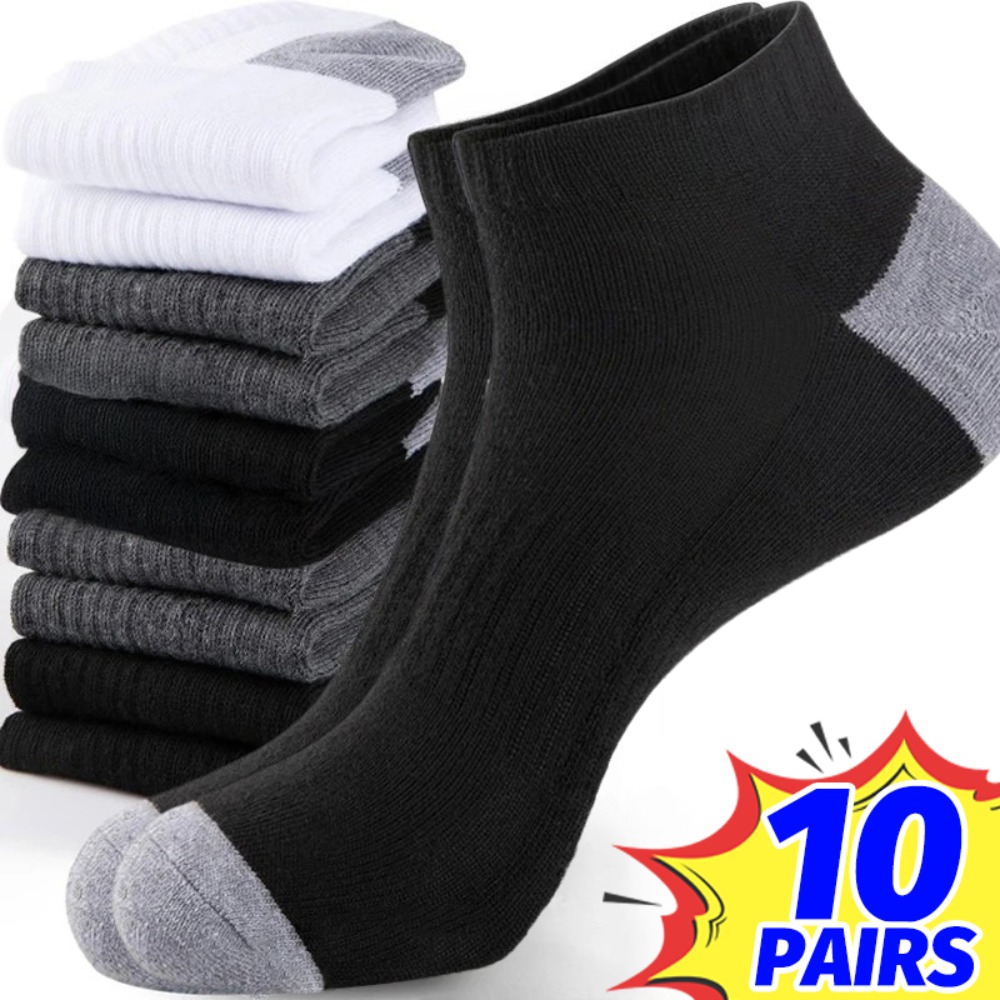 1-10Pairs Ademende Heren Zomer - Ankle Sock Low Cut recensie en prijs