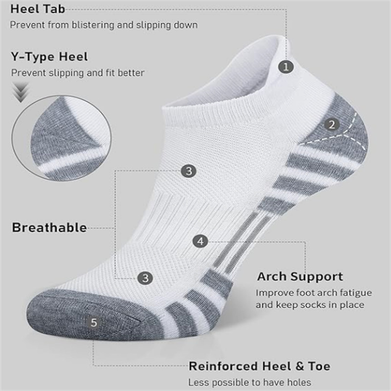 6/24 paar gevoerde, ademende e - Ankle Sock Low Cut recensie en prijs
